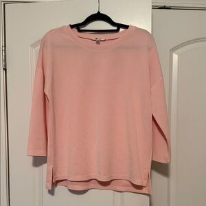 Cable & Gauge Pink Top
